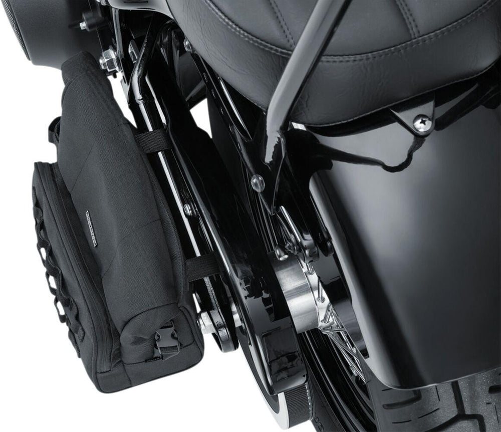 Kuryakyn Hoodrat Universal Swing Arm Bag - Black/16.22L