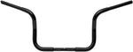 Fat Baggers Inc. 1-1 4" EZ Install Round Top Handlebar For Harley Davidson FLH 1868 2021 25.5 cm (10") - Black