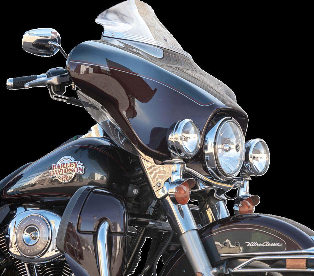 Klock Werks Flare Windshield For Harley Davidson FLHR 1340 1996-1998 16.5 cm (6-1/2") - Clear