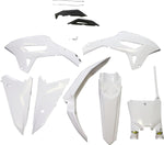 Cycra Plastics Kit For Honda CRF250R 2023-2024 - Black White