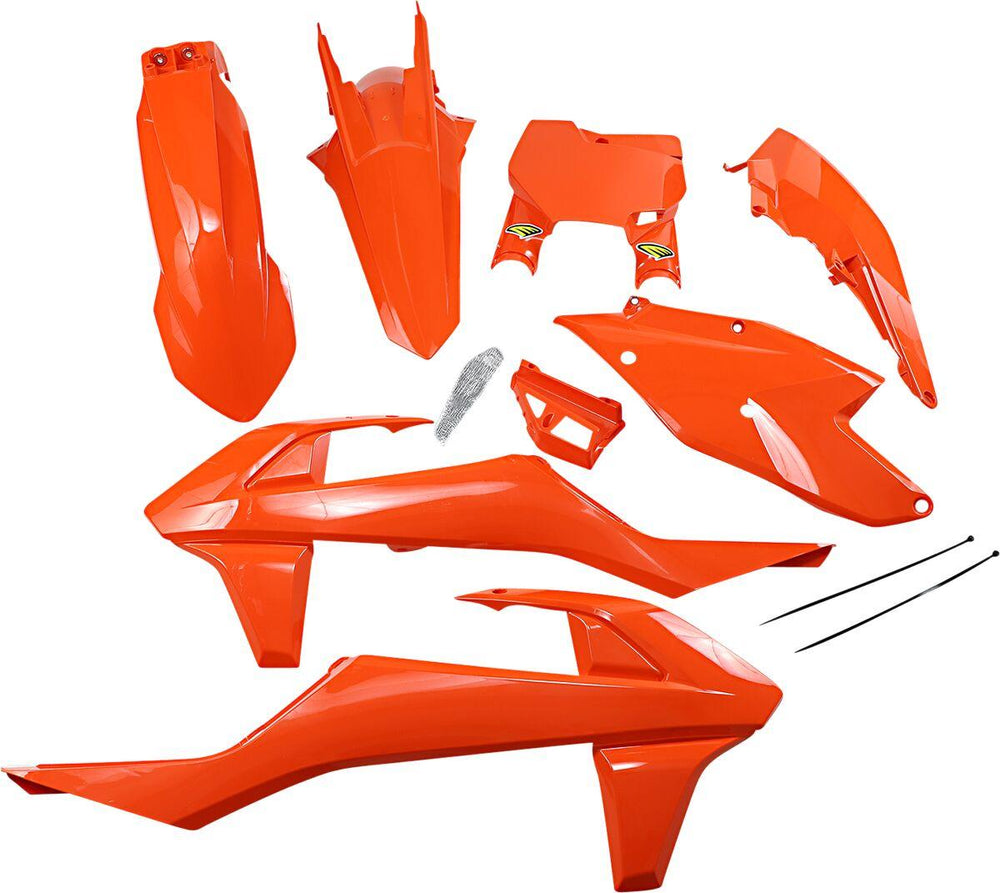 Cycra Plastics Kit For KTM  SX125 2016-2018 - Orange
