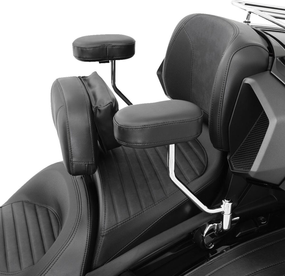 Show Chrome Grande Backrest For Can Am Spyder 1330 F3 2015-2023 - Black