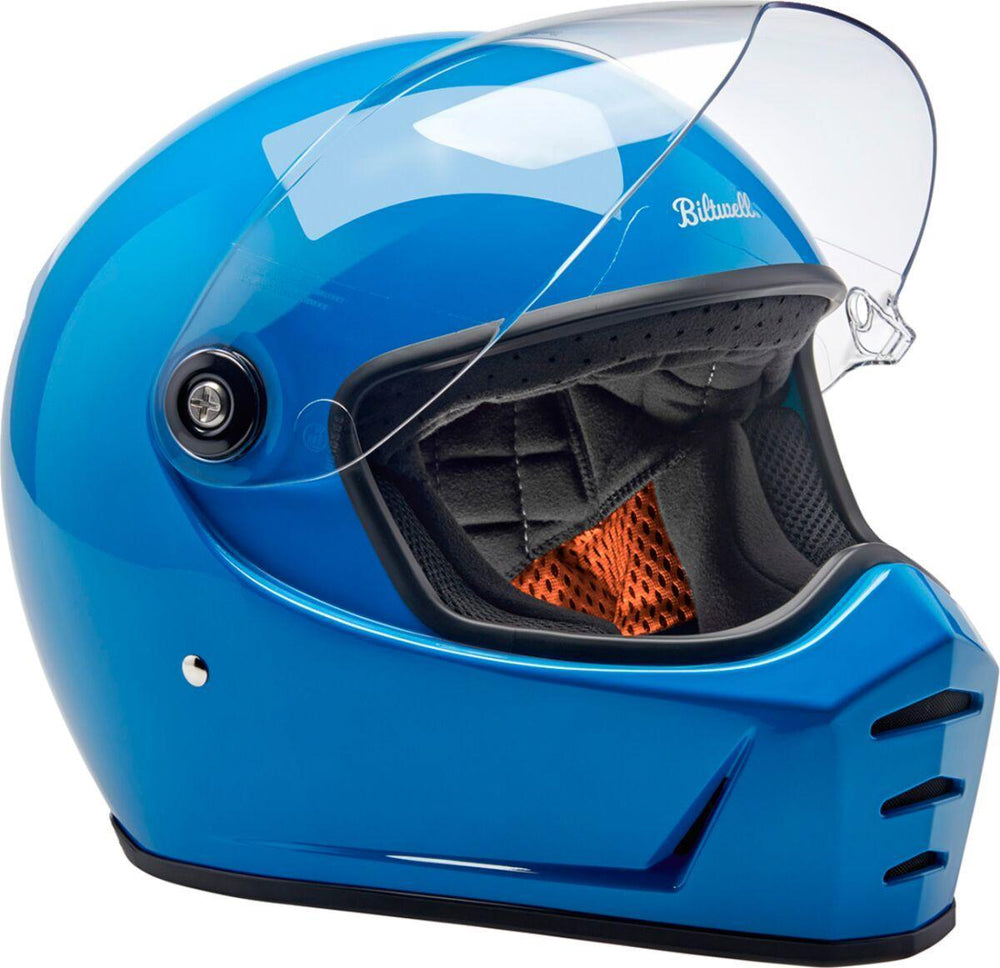 Biltwell Lane Splitter 22.06 Helmet - Gloss Tahoe Blue