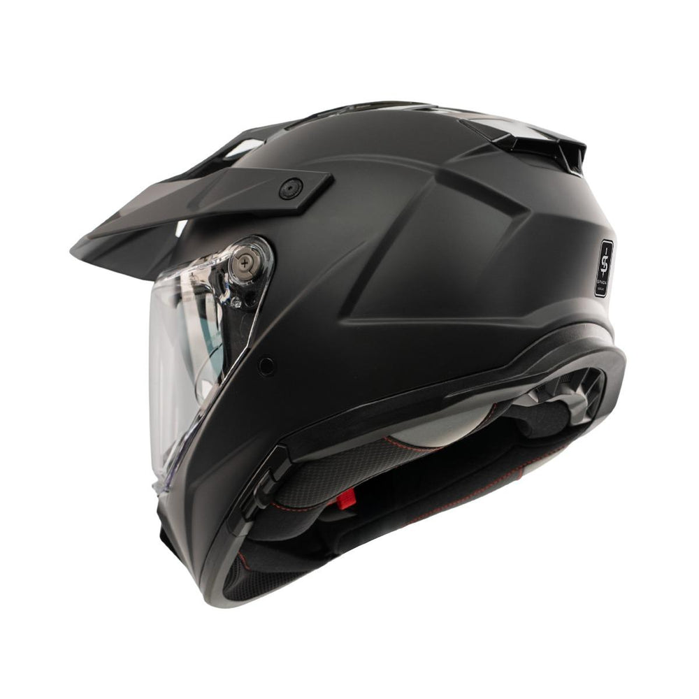 Spada Trailhawk Adventure Motorcycle Helmet - Matt Black