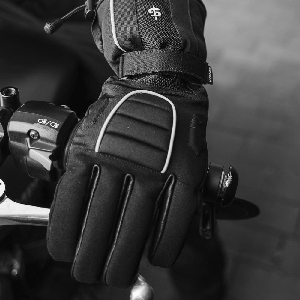 Spada Blizzard 2 Rev 2 Waterproof Motorcycle Gloves - Black