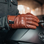 Spada Clutch Winter Waterproof Motorcycle Gloves - Cognac Brown