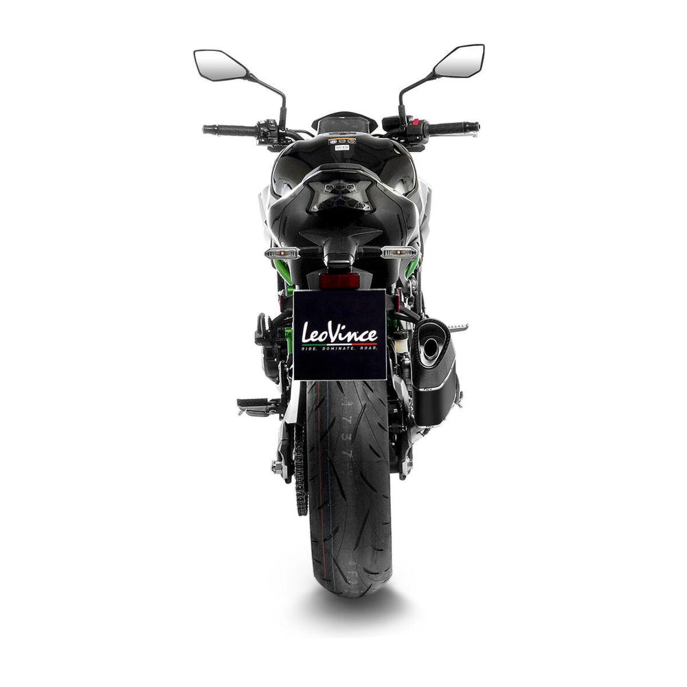LeoVince LV-14R Black Edition ECE Approved Silencer For Kawasaki Z 900 2020-2024 Right