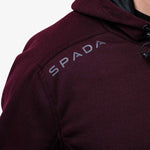 Spada Blade CE Motorcycle Hoodie - Port Red