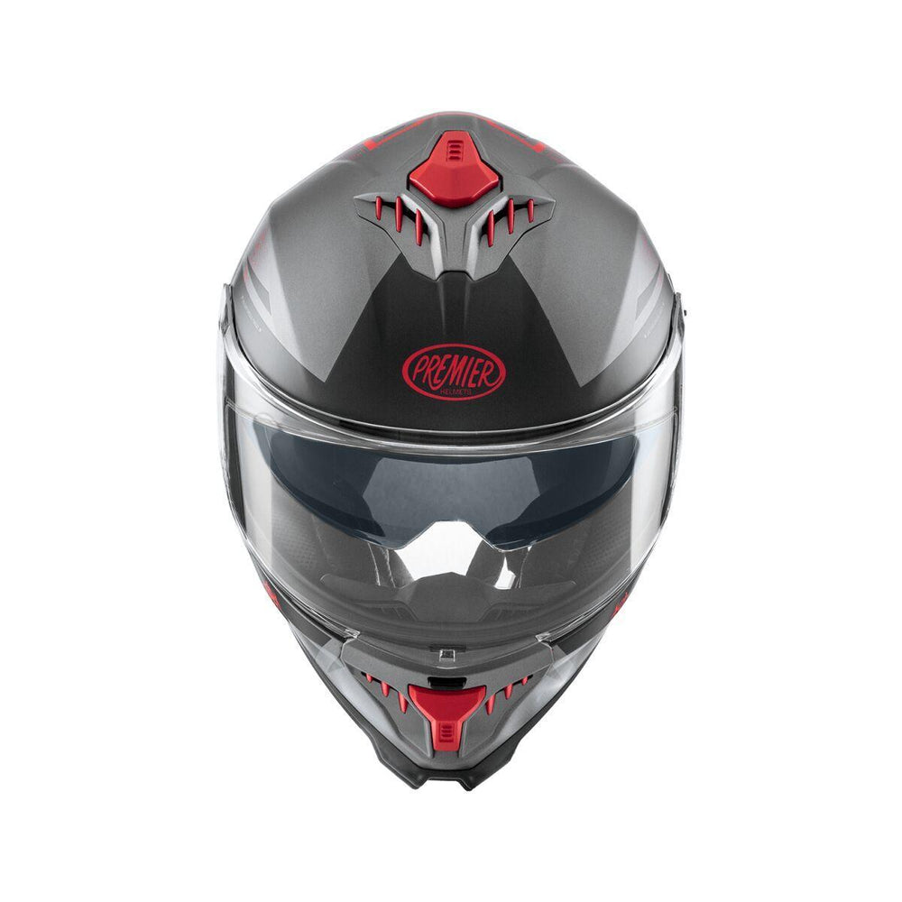Premier Typhoon BA Helmet - Black/Grey/Red