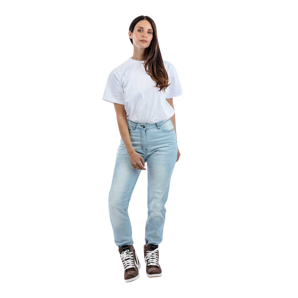 Spada Drifter Ladies Motorcycle Jeans - Beach Blue