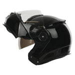 Spada Bastion Flip Front Motorcycle Helmet - Black
