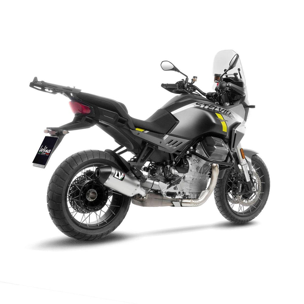 LeoVince LV-14 Titanium Silencer For Moto Guzzi Stelvio 1000 2024-2025 Right