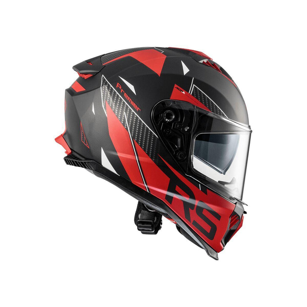 Premier Typhoon Helmet - Matte Black/Red