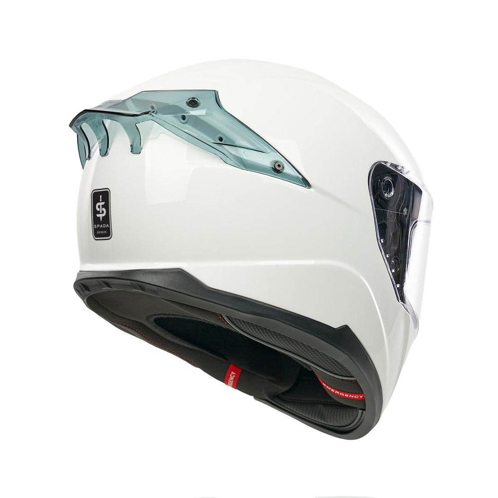 Spada Blade Full Face Motorcycle Helmet - White