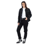 Spada Drifter CE Ladies Motorcycle Jeans - Solid Black