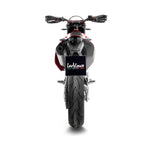 LeoVince LV One Evo Stainless Steel Silencer For KTM Enduro 690 R ABS 2021-2024 Left