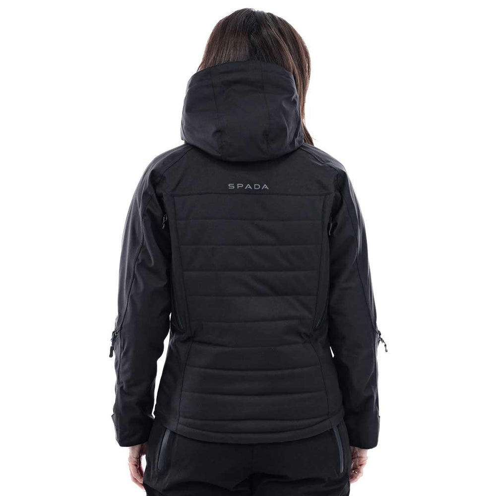 Spada Bella Waterproof Ladies Quilted Motorcycle Jacket - Black