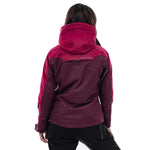 Spada Bella Waterproof Ladies Quilted Jacket - Port Red