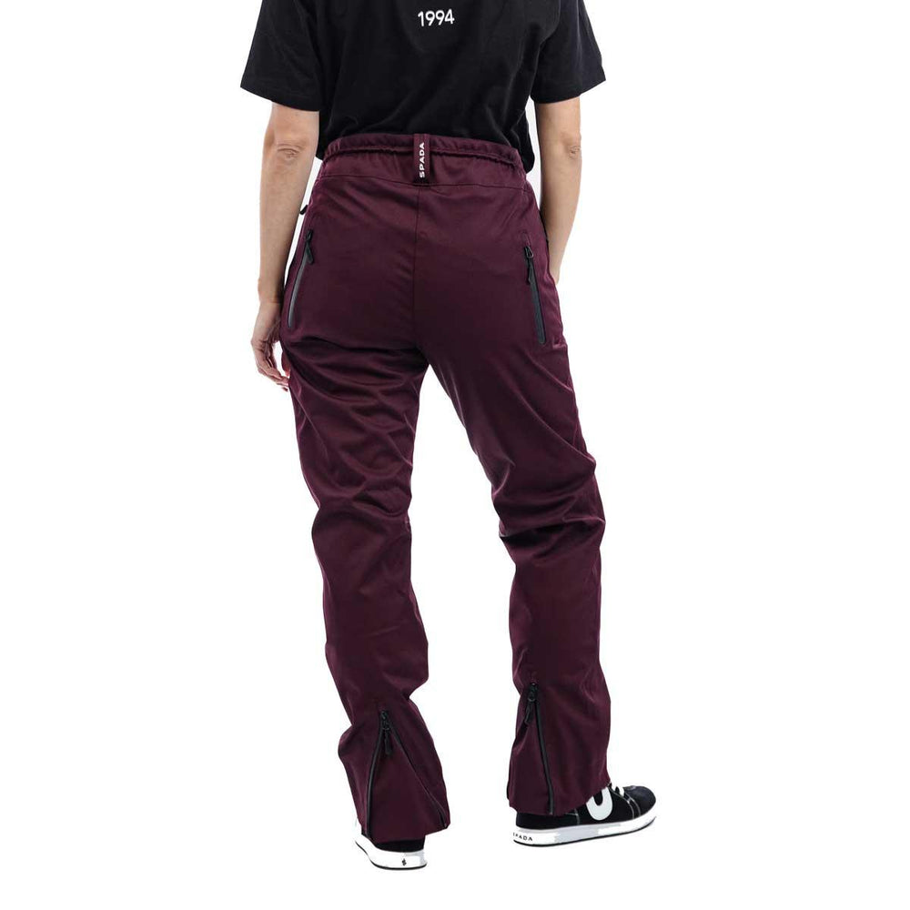 Spada Dash Ladies Motorcycle Trousers - Port Red