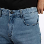 Spada Drifter Men's Motorcycle Jeans - Short Leg - Beach Blue