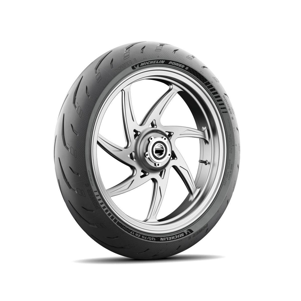 Michelin Power 6 Front Tyre TL 58W 120 70ZR17"