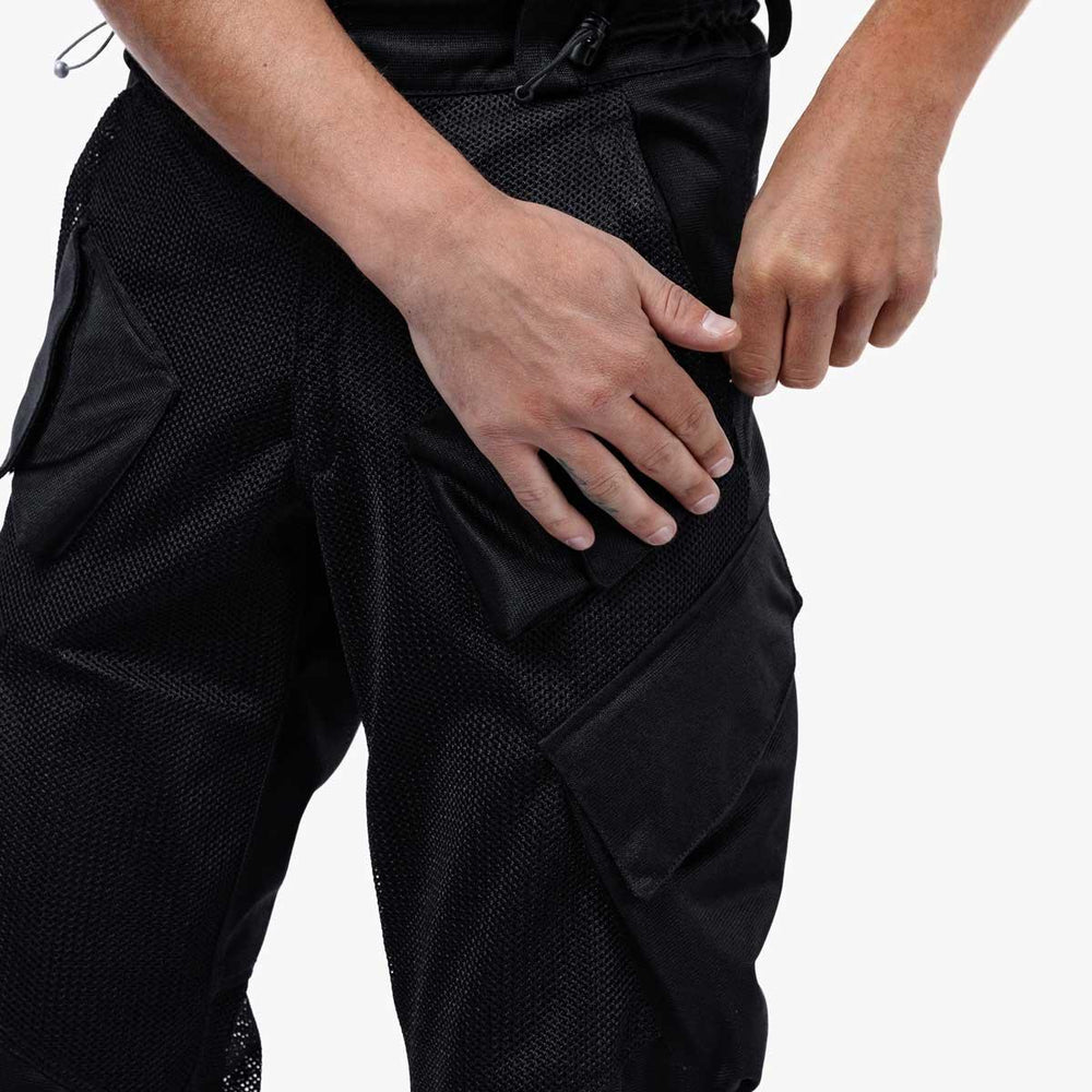 Spada Combat Air Motorcycle Trousers - Black