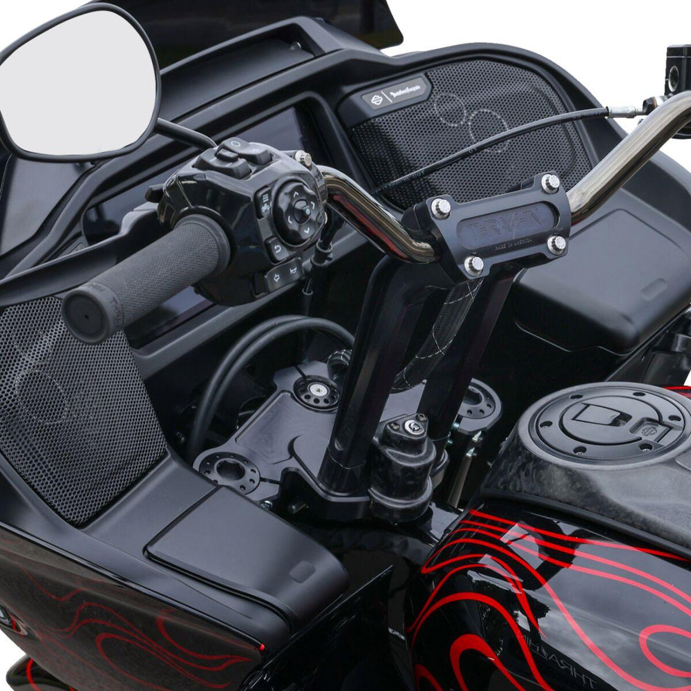 Thrashin Supply Co Steering Lock Cover For Harley Davidson FLTRX1923 2024-2026 - Carbon Fibre Forged