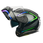 Spada Sirius Flip Front Motorcycle Helmet - Flow Green
