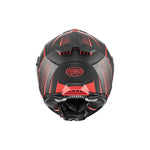 Premier Typhoon FR Helmet - Matte Black/Red