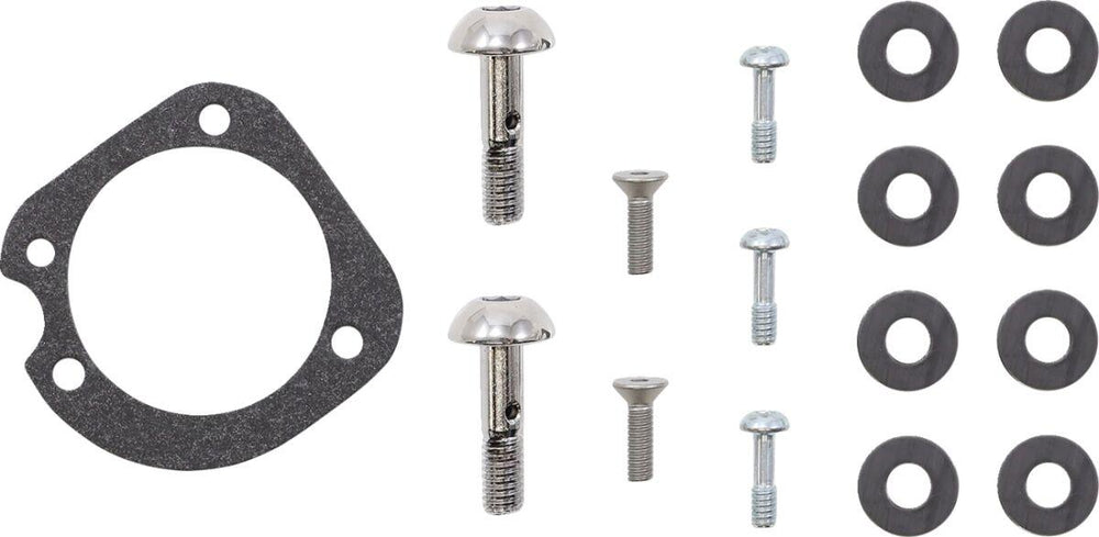 S&S Cycle Air Stinger Stealth Air Cleaner Kit For Harley Davidson XL 1200 C 2007-2020 - Black Chrome
