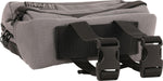 Thrashin Supply Co Handlebar Bag Plus Handlebar Grey/Orange - 12.5cm (5") x 22.9cm (9") x 10 cm (4")