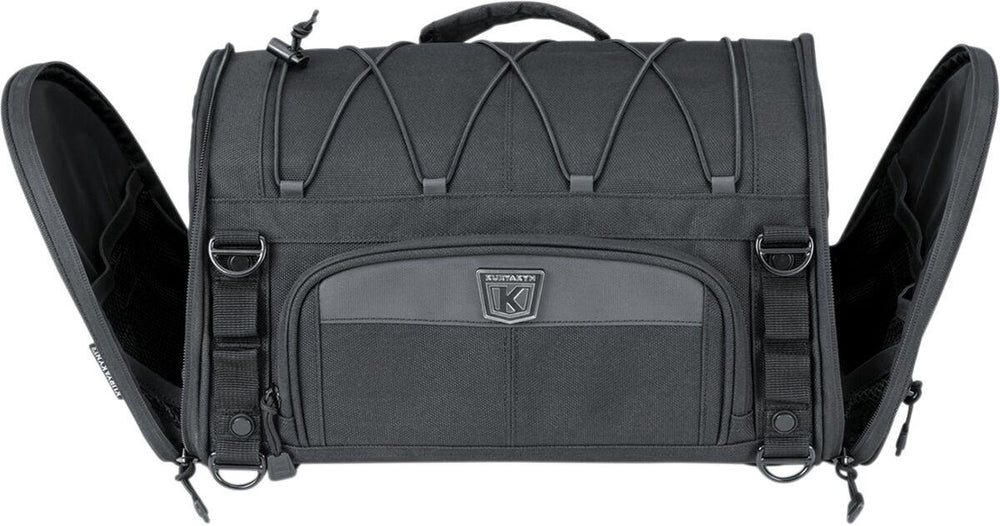 Kuryakyn Momentum Rambler Rear Roll Bag 21L - Black