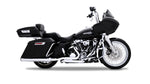 Rinehart 4.5" HP45 XL Silencers for HD For Harley Davidson FLH 1868 ABS 2021 Chrome