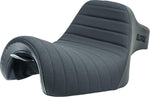 Slyfox High Noon Seat For Harley Davidson XL1200C 2004-2020 - Black
