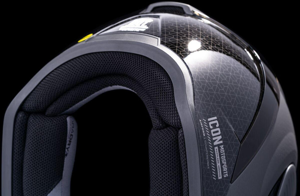 Icon Unisex Airform Counterstrike MIPS Helmet - Silver