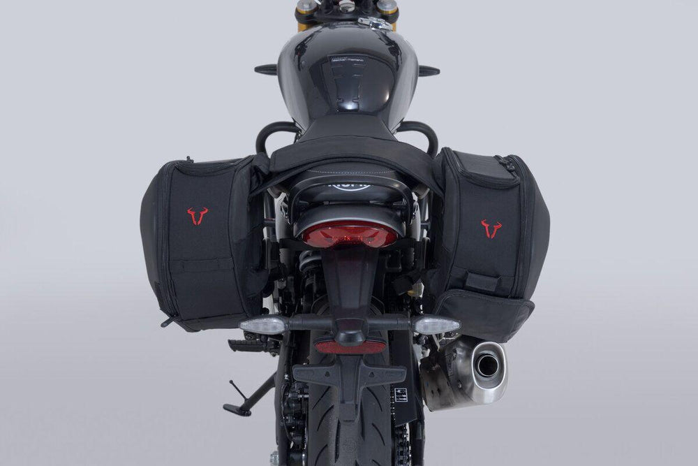 SW Motech Pro Blaze H Saddlebag Set With Heat Guard For Triumph Scrambler 400 X 2024 - Black