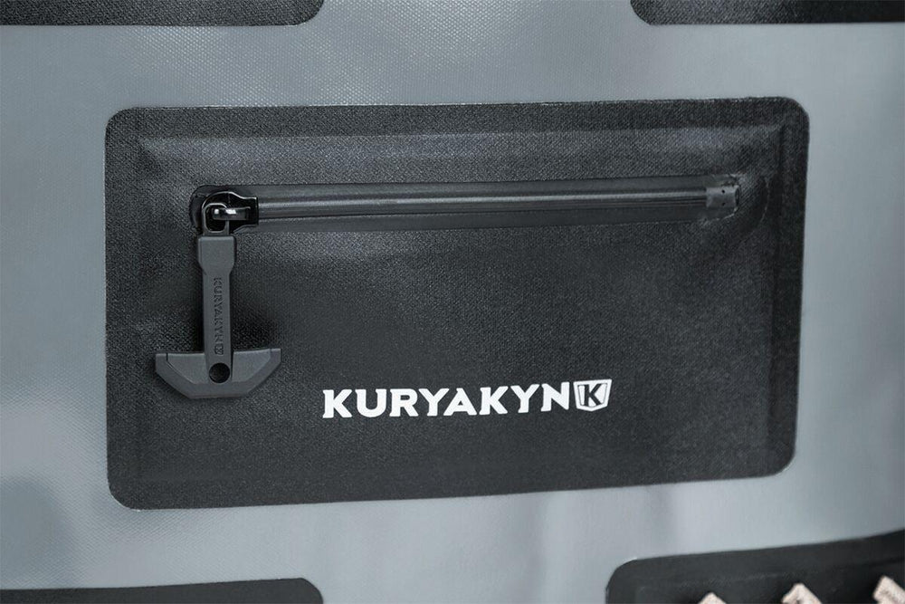 Kuryakyn Torke 24L Universal Saddlebag Set - Black/Grey