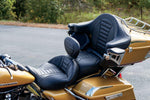 Mustang Removable Driver Backrest For Harley Davidson FLH 1868 ABS 2021 - Black