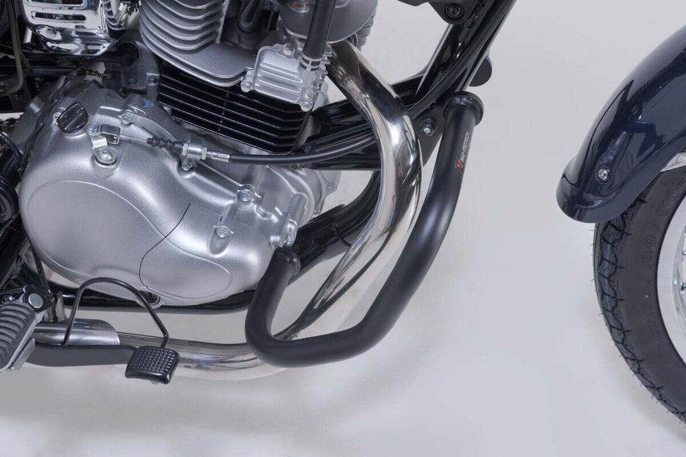 SW Motech Crash Bars For Kawasaki Meguros1 230 2025 - Black