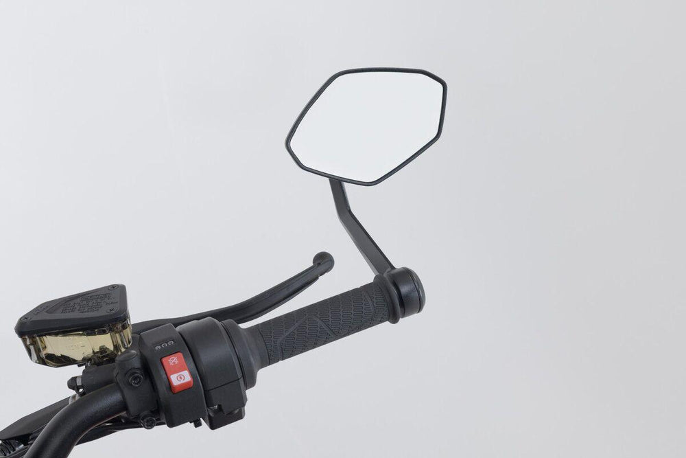SW Motech Bar end Mirrors For KTM Duke 790 2018-2024 - Black