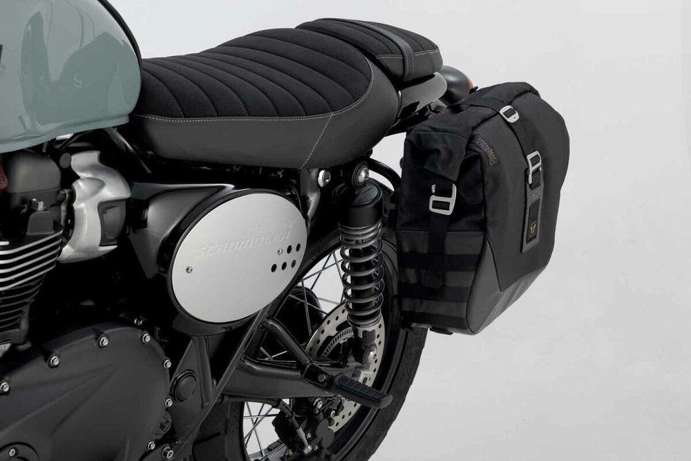 SW Motech Legend Gear LC2 Left Side Pannier Bag System For Triumph Street Cup 900 2017-2020 - Black