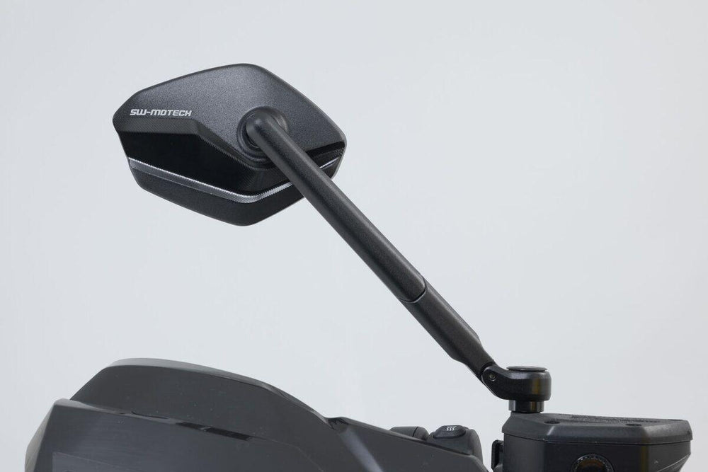 SW Motech Sport Mirror Set Short Arm For KTM Adventure 640 1999-2006 - Black