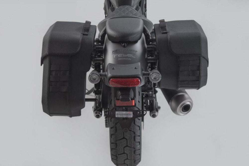 SW Motech Legend Gear LH1/LH2 Side Pannier Bag System For Honda CMX 500 Rebel 2017-2024 - Black