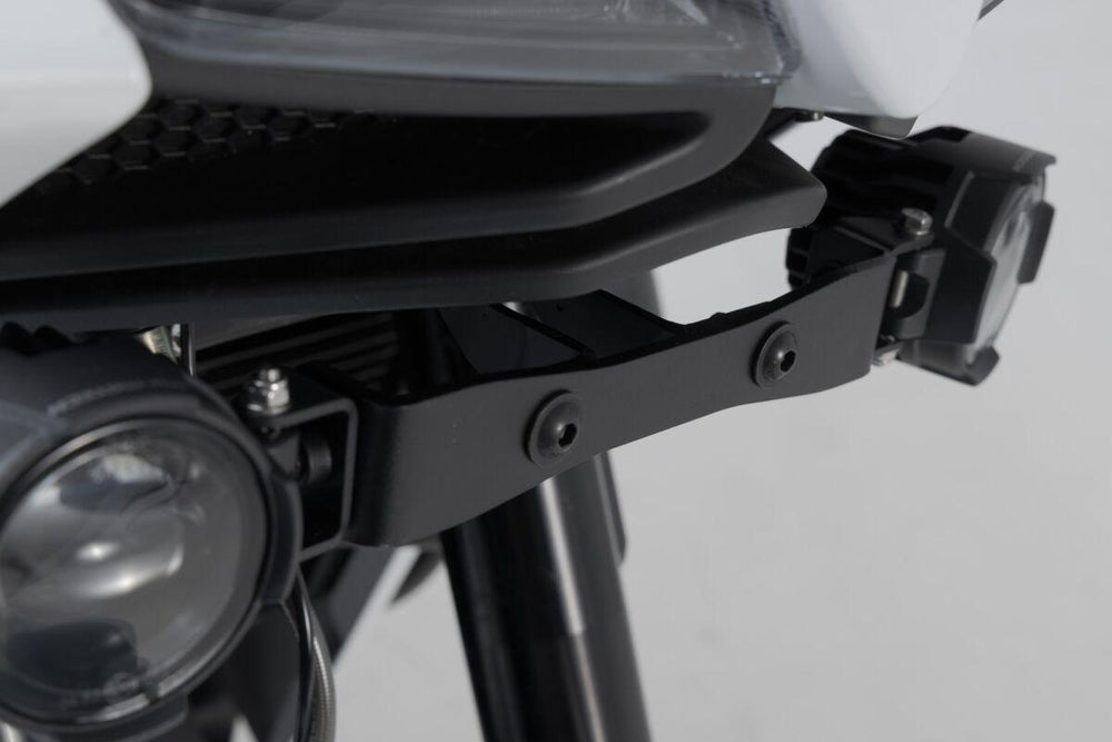 SW Motech EVO Fog Lights For Moto Morini X-Cape 650 2021-2024 Front Black/Clear