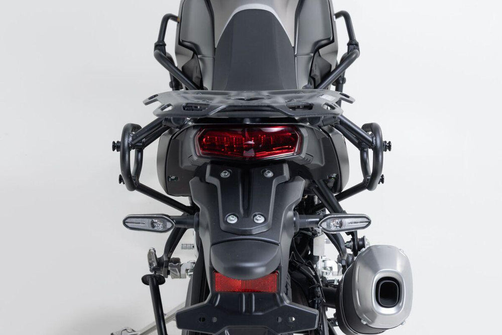 SW Motech SLC Left Side Pannier Carrier For Yamaha XTZ 690 2019-2022 - Black