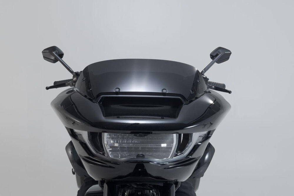 SW Motech Sport Mirror Set Long Arm For Harley Davidson FLTRT 1868 2024-2025 - Black