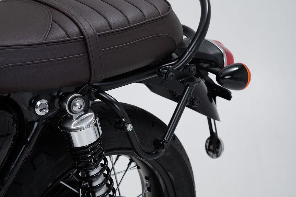 SW Motech Legend Gear LC2 Side Pannier Bag System For Triumph Bonneville 1200 T120 2016-2020 - Black