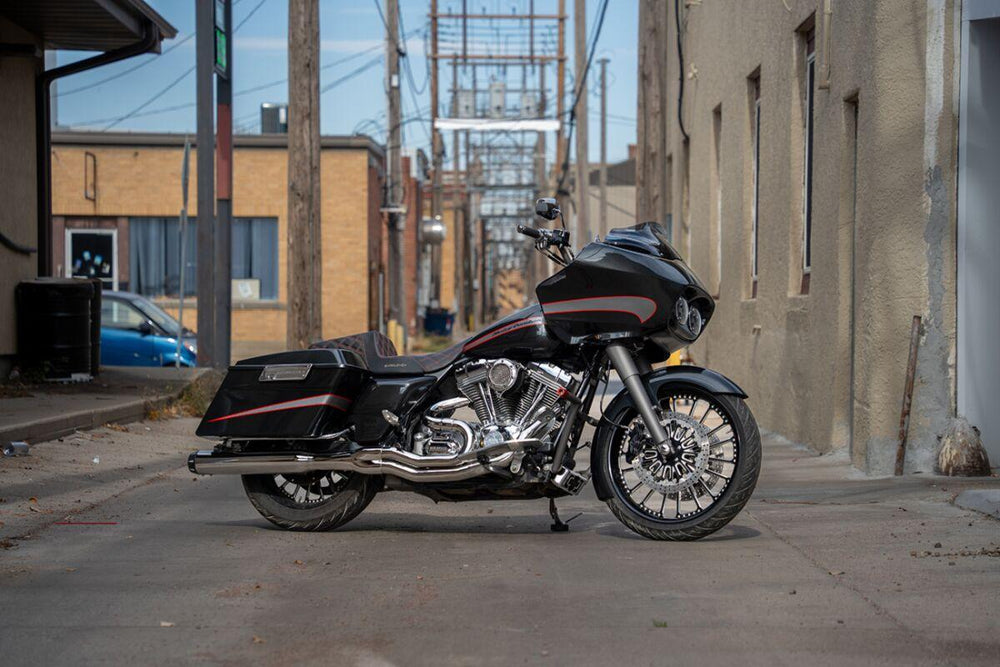 Klock Werks Hugger Fender For Harley Davidson FLH 1340 1984 40.6 cm (16")/43.2 cm (17")/45.7 cm (18")/48.3 cm (19") Front 31.8 cm (12-1/2") - E-Coating