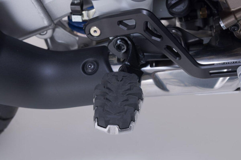 SW Motech Evolution Footpegs For Honda CRF1000L ABS Africa Twin 2018-2019 - Black