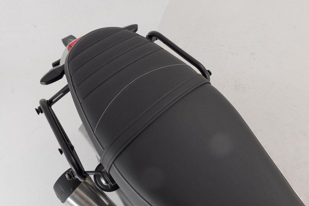 SW Motech Legend Gear LC2 Side Pannier Bag System For Triumph Speed Twin 1200 2019-2024 - Black/Brown